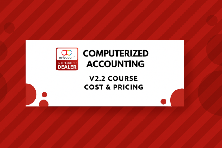 AutoCount Cost & Pricing (Ver2.2) by Daniel (CN)